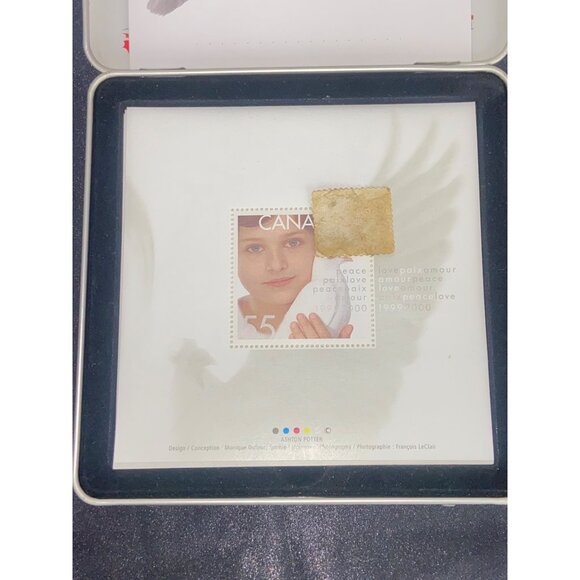 Canada Post Millennium 1999-2000 Canada Stamp set In Keepsake Box - Picture 4 of 6